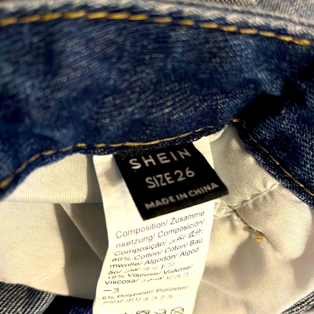 SHEIN wide leg jeans